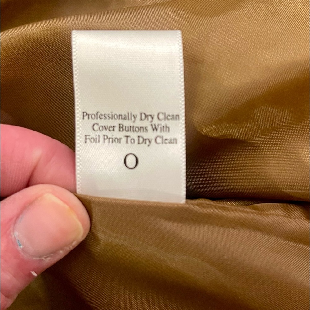 Coldwater Creek Copper Ruffled Textured Blazer - Picture 9 of 14